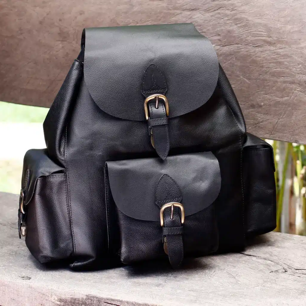 Unique Gift Ideas for Friends - Leather Backpack